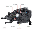 OE Style Right Passenger Side Headlight Assembly for Nissan Sentra (2016–2019)