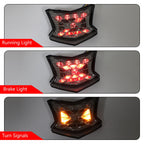 LED Brake Turn Signals Taillight for Kawasaki Z650 Ninja 650 Z900 (2017–2024)