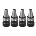 Set of 4 BT30-ER32 Collet Chucks for Tool Holder (70mm Gage Length)
