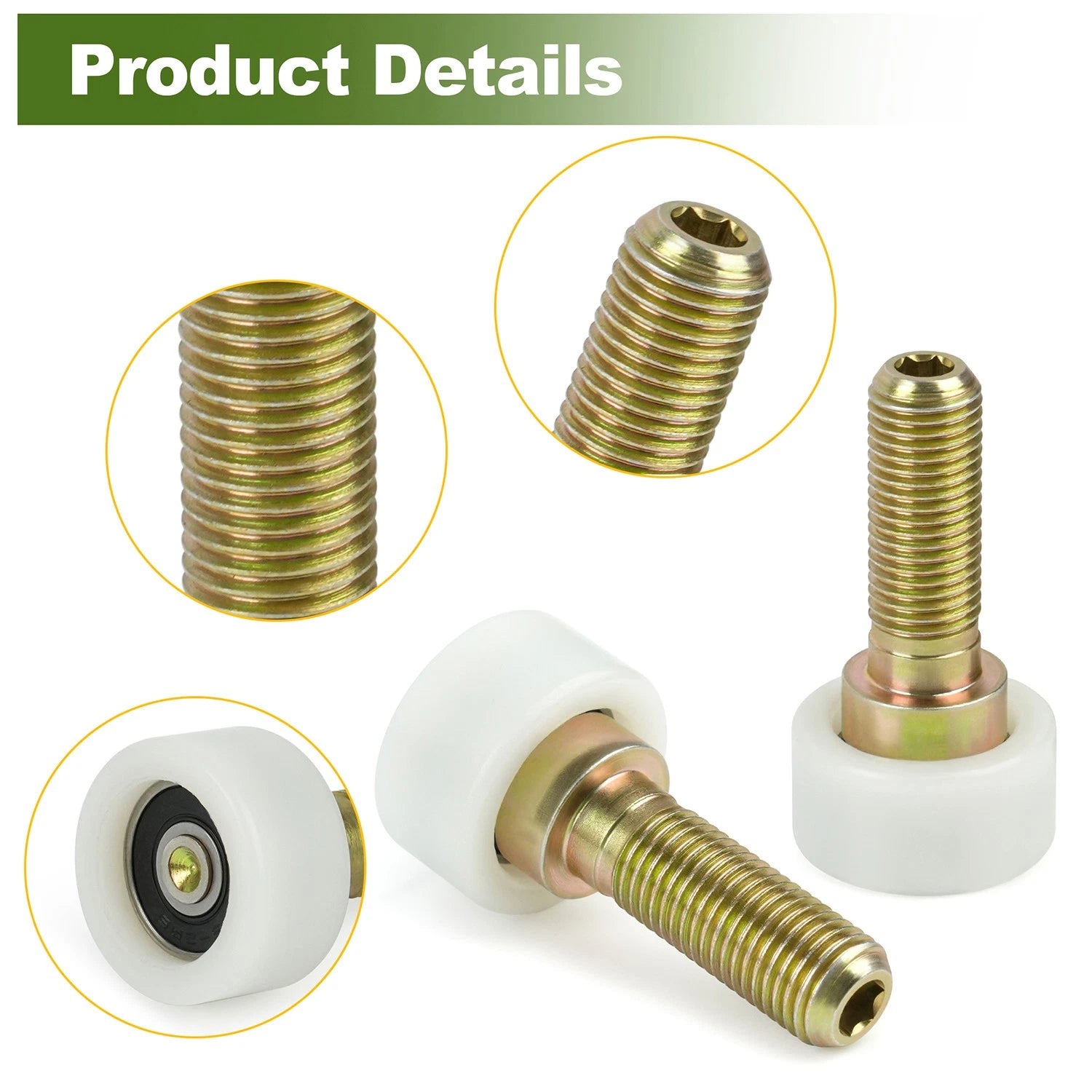 Window Roller Set of 2 AT319018 for John Deere 260 270 280 313 315 317 325 328