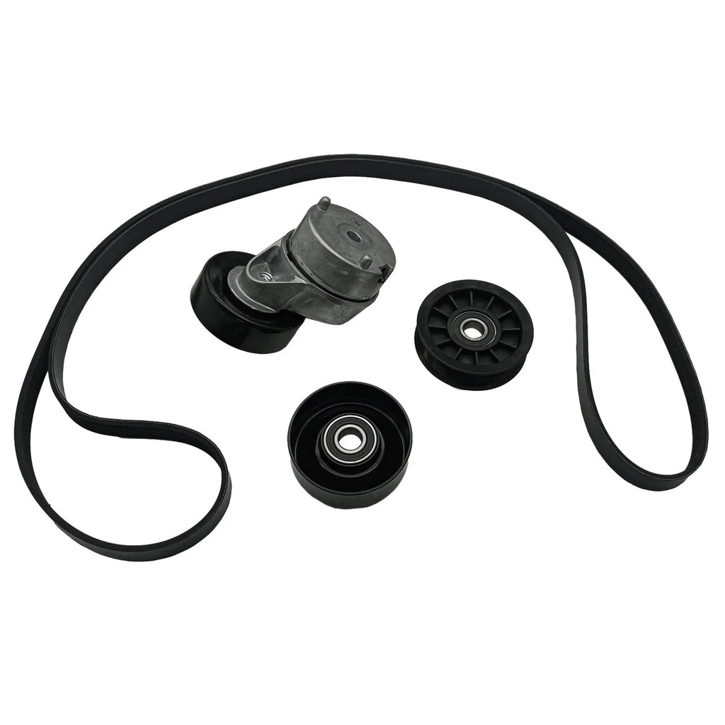 Serpentine Belt Drive Component Kit for Ford F150 4.2L V6 (1997–2000) 90K38138C