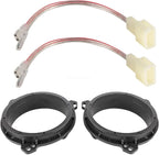 Front & Rear Door Speaker Adapter with Wire Harness for Scion tC (2005–2014)