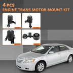 Set of 4 Motor Trans Mounts for Toyota Camry (2007–2009) 2.4L