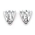 Chrome Inner Fairing Mirror Block Off Cover Plates for Harley Street Glide (2006–2013)