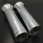 Custom 22mm Handlebar Grips for Suzuki GSX-R 600 750 1000 Hayabusa (2001–2023)