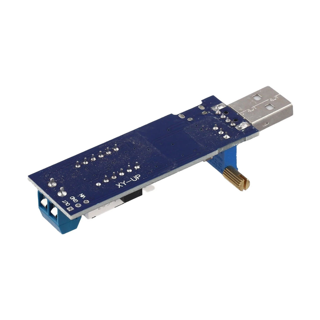 5V USB Boost Power Module with Adjustable Potentiometer Output