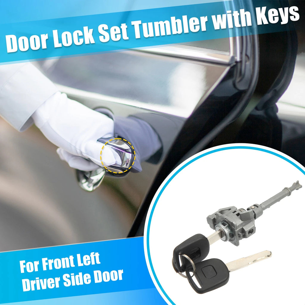 Door Lock Cylinder Kit with 2 Keys for Honda CR-V (2012–2016) 72185-T0A-A01