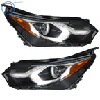 Set of 2 Halogen Headlights with LED DRL for Chevy Equinox (2018-2020)