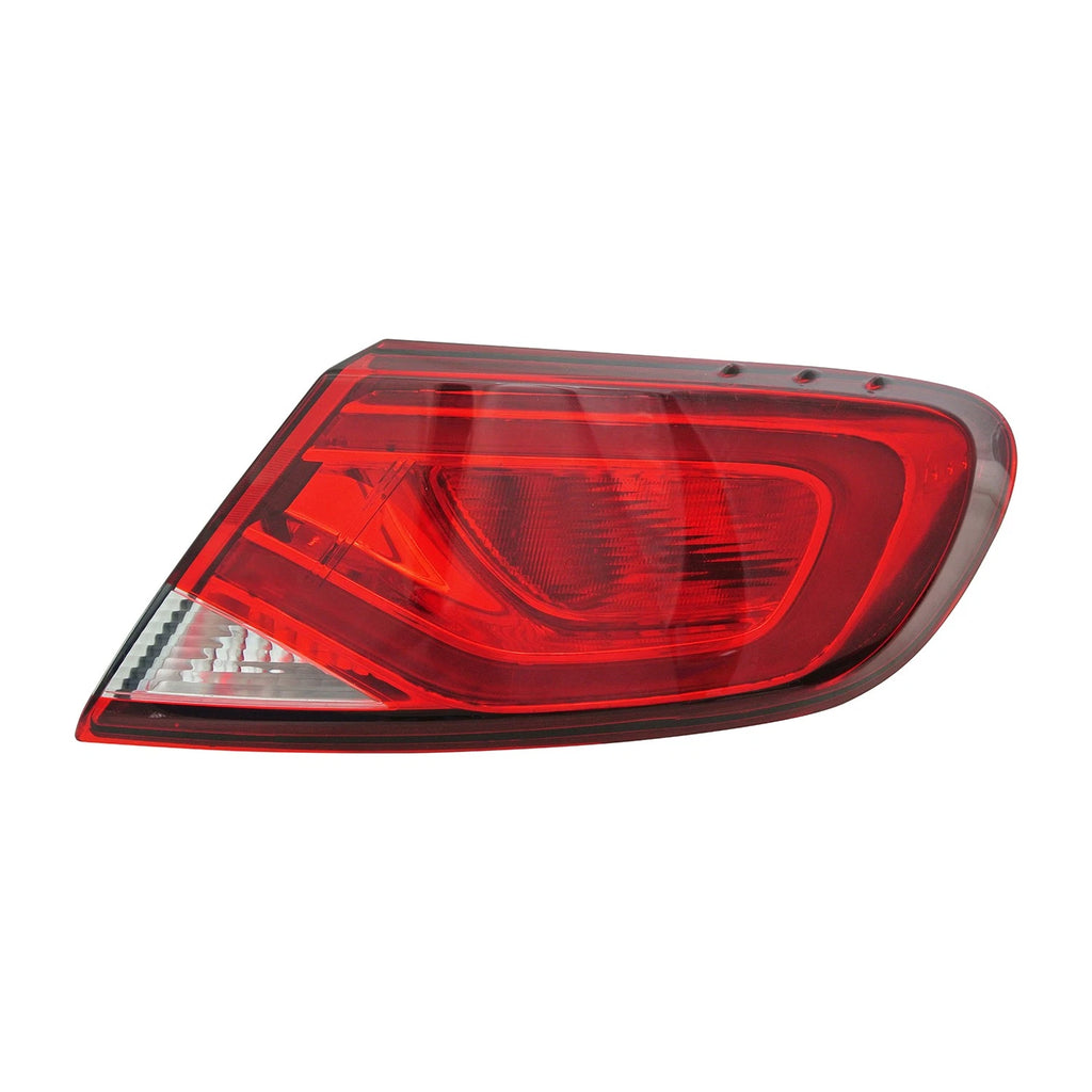 Replacement Passenger Side Outer Tail Light Assembly for 2015-2017 Chrysler 200