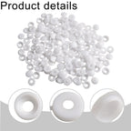 Pack of 100 Black Screw Head Cover Caps for M5 Screws