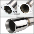 3" Round Muffler Tip for Toyota Corolla IM E180 (2016–2018) Stainless Racing Catback Exhaust