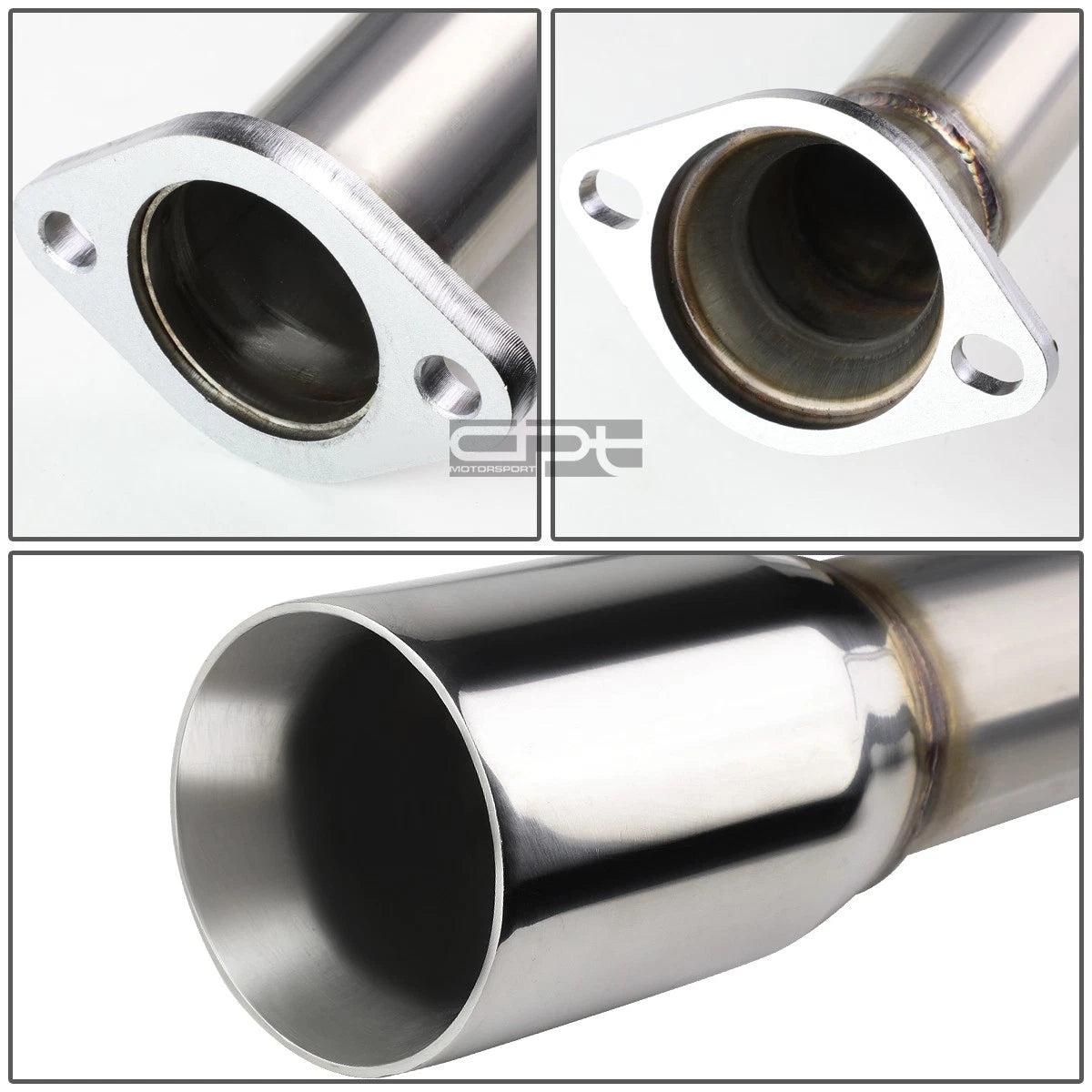 3" Round Muffler Tip for Toyota Corolla IM E180 (2016–2018) Stainless Racing Catback Exhaust