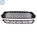 Set of 2 Front Bumper Grilles for Ford Fusion (2013-2016)
