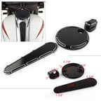 Motor Insert Ignition Fuel Tank Door Dash Track Cap for Harley Touring (2008–2013)