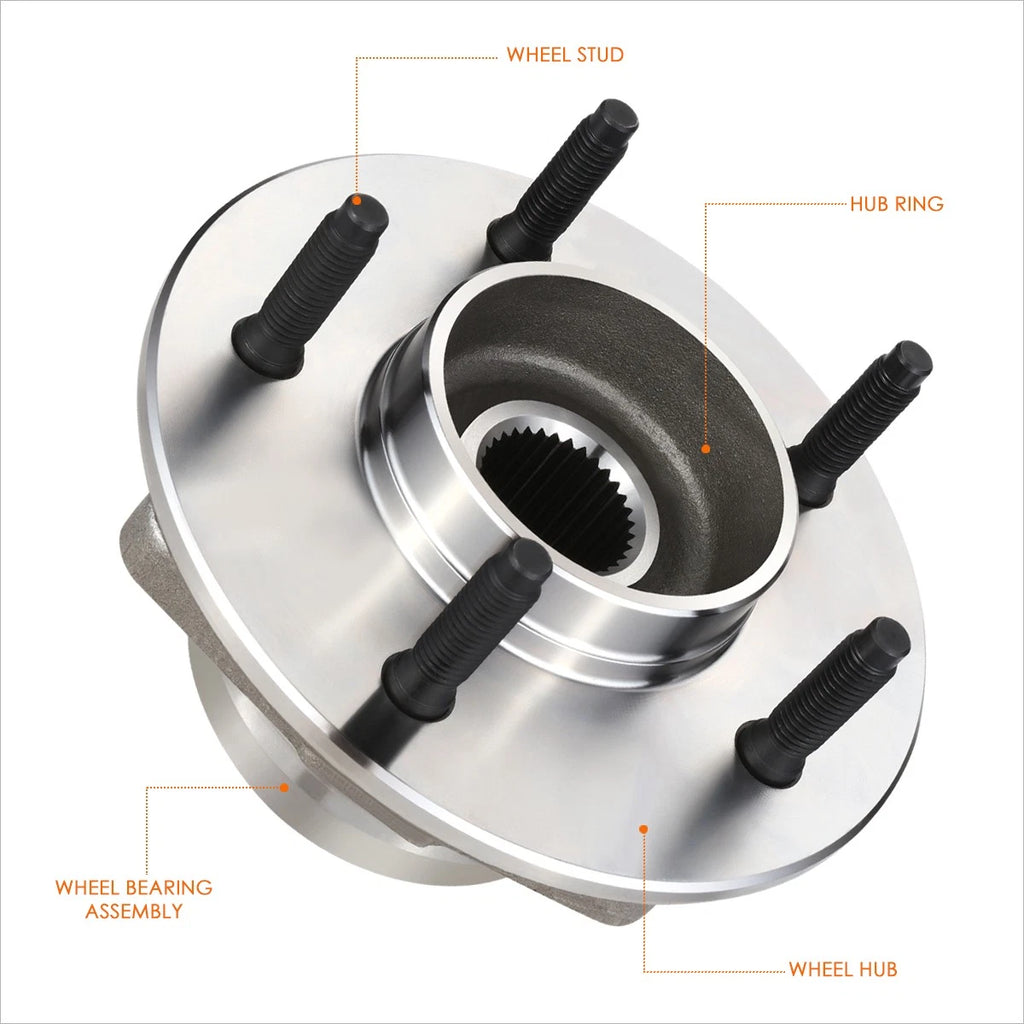 Wheel Hub Bearing Kit w/ ABS Sensor for Ford F150 4WD (1997–2000)
