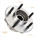 Wheel Hub Bearing Kit w/ ABS Sensor for Ford F150 4WD (1997–2000)