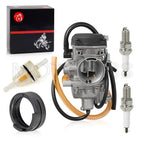 Carburetor + Intake Manifold + Spark Plug for Kawasaki Vulcan 800 (1995–2005)