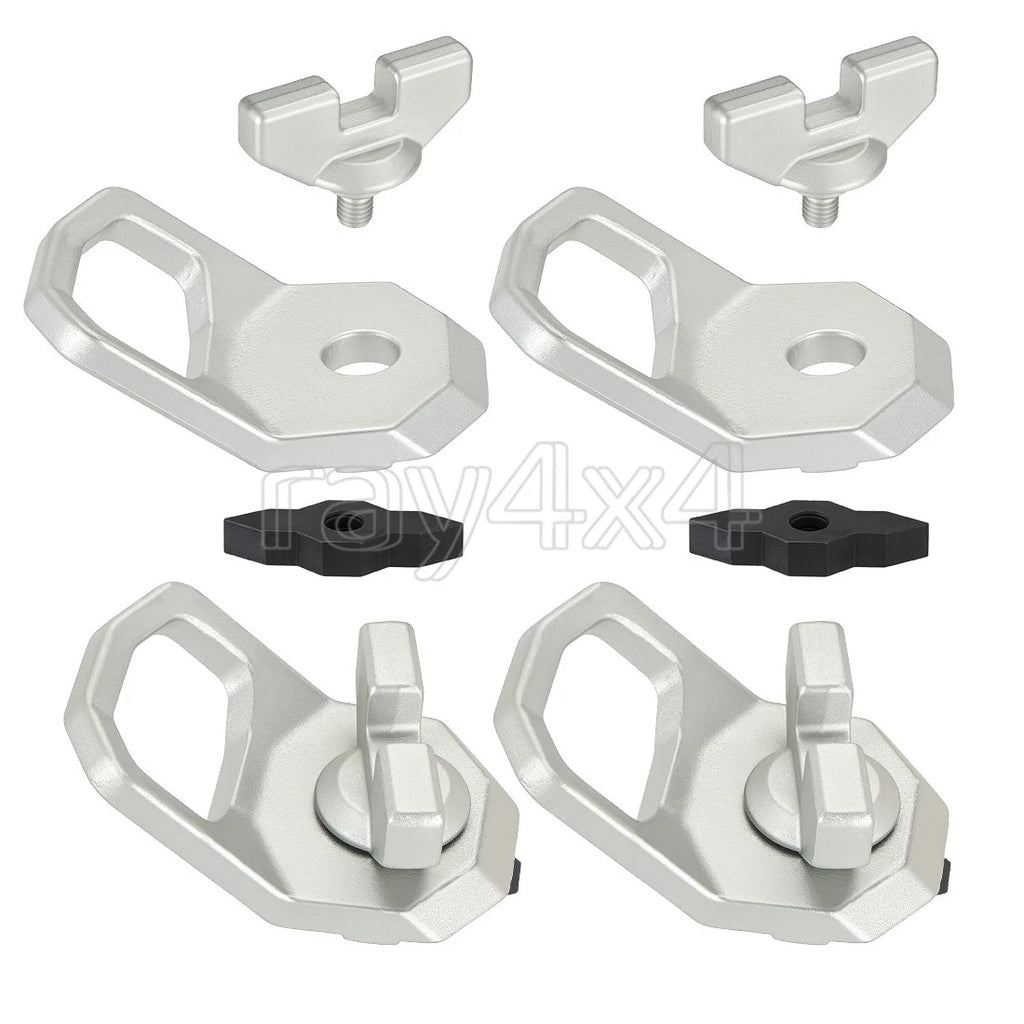 Set of 4 Lock & Ride MAX D-Rings for Polaris Xpedition XP ADV / Ranger XD 1500 (2024–2025)