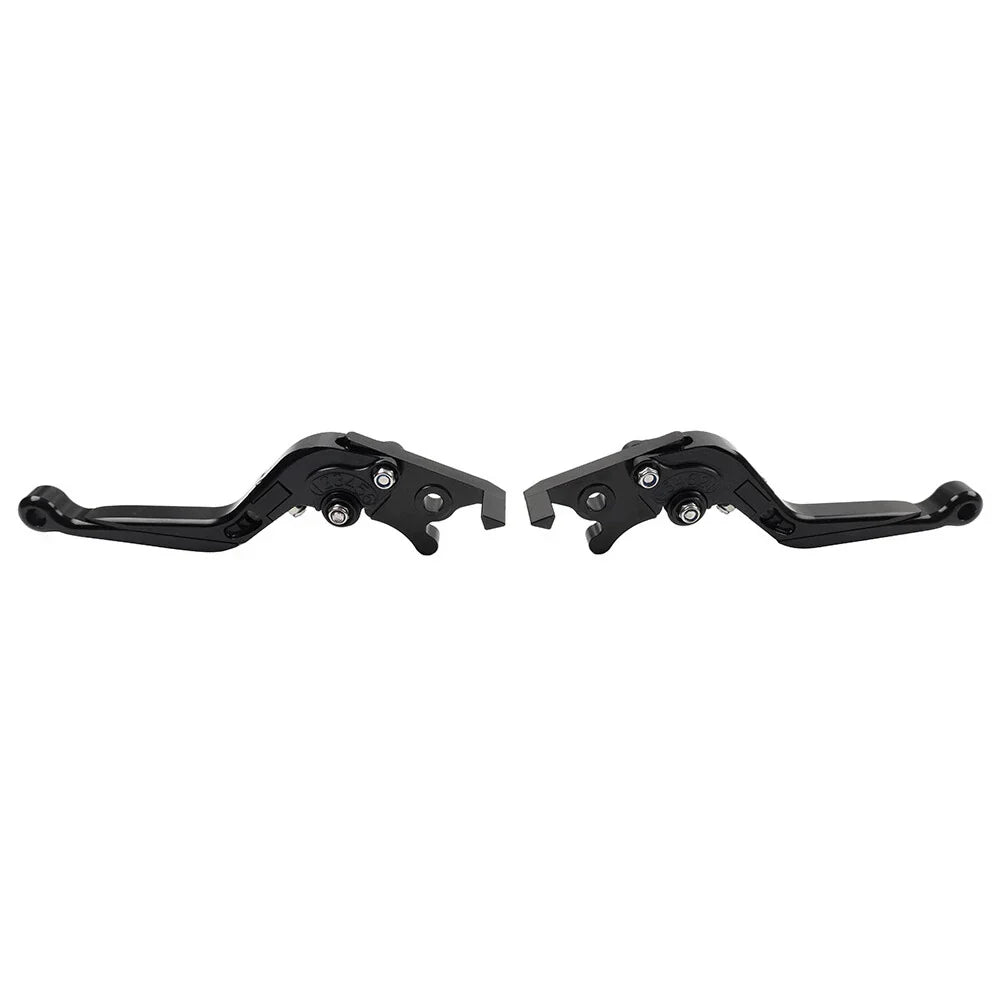Black Extendable Brake Clutch Levers for Aprilia Tuono V4 1100RR (17-21)