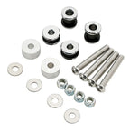 Chrome Sissy Bar Docking Hardware Kit for Harley Softail Fatboy (2000 - 2017)