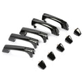 Set of 5 Exterior Door Handles for Hummer H3 H3T (2006–2010) Black