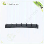 33" Black Rear Bumper Lip Diffuser Shark Fin Spoiler Wing Universal