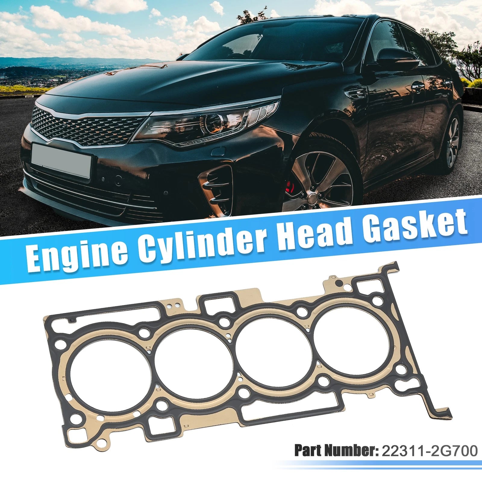 Cylinder Head Gasket for Hyundai Santa Fe, Optima (No. 22311-2G700)