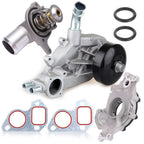 Water Oil Pump Thermostat for Chevy Silverado Suburban Express (2000–2023)