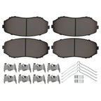 Front Ceramic Brake Pads Kit for Ford Edge Lincoln MKX (2015-2023)