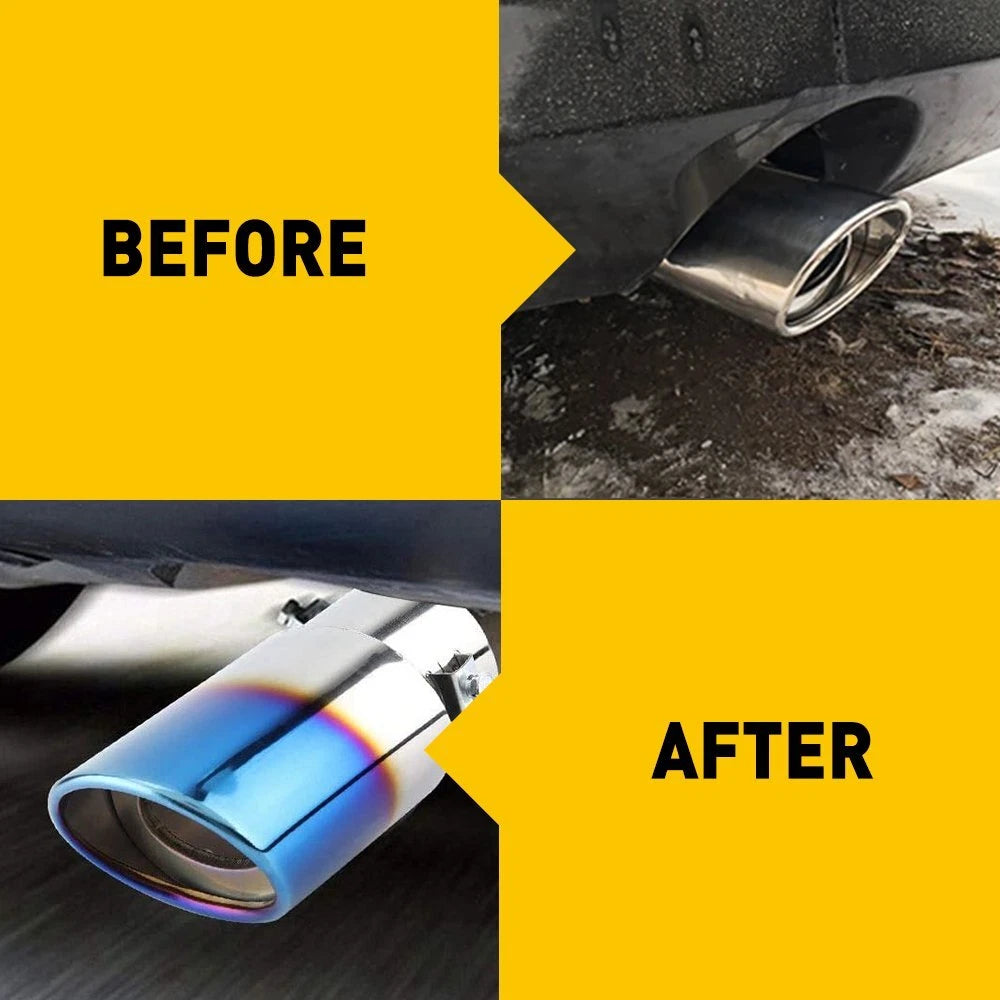 2.5" Stainless Steel Exhaust Tip for Universal Fit (Year Range)