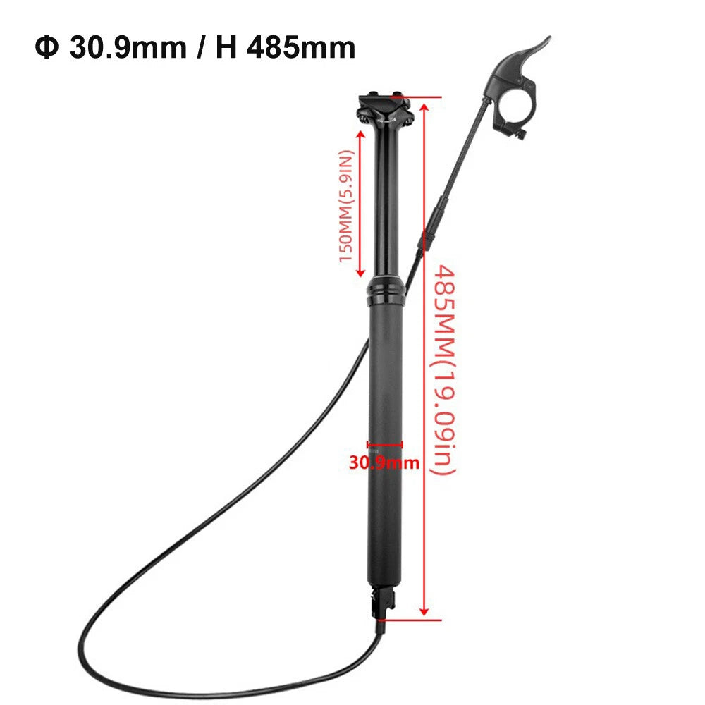 30.9mm Dropper Seat Post for MTB (Internal/External Cable Routing)