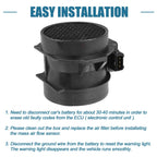 Mass Air Flow Sensor for BMW 323i  (2000–2006) No. 5WK9605