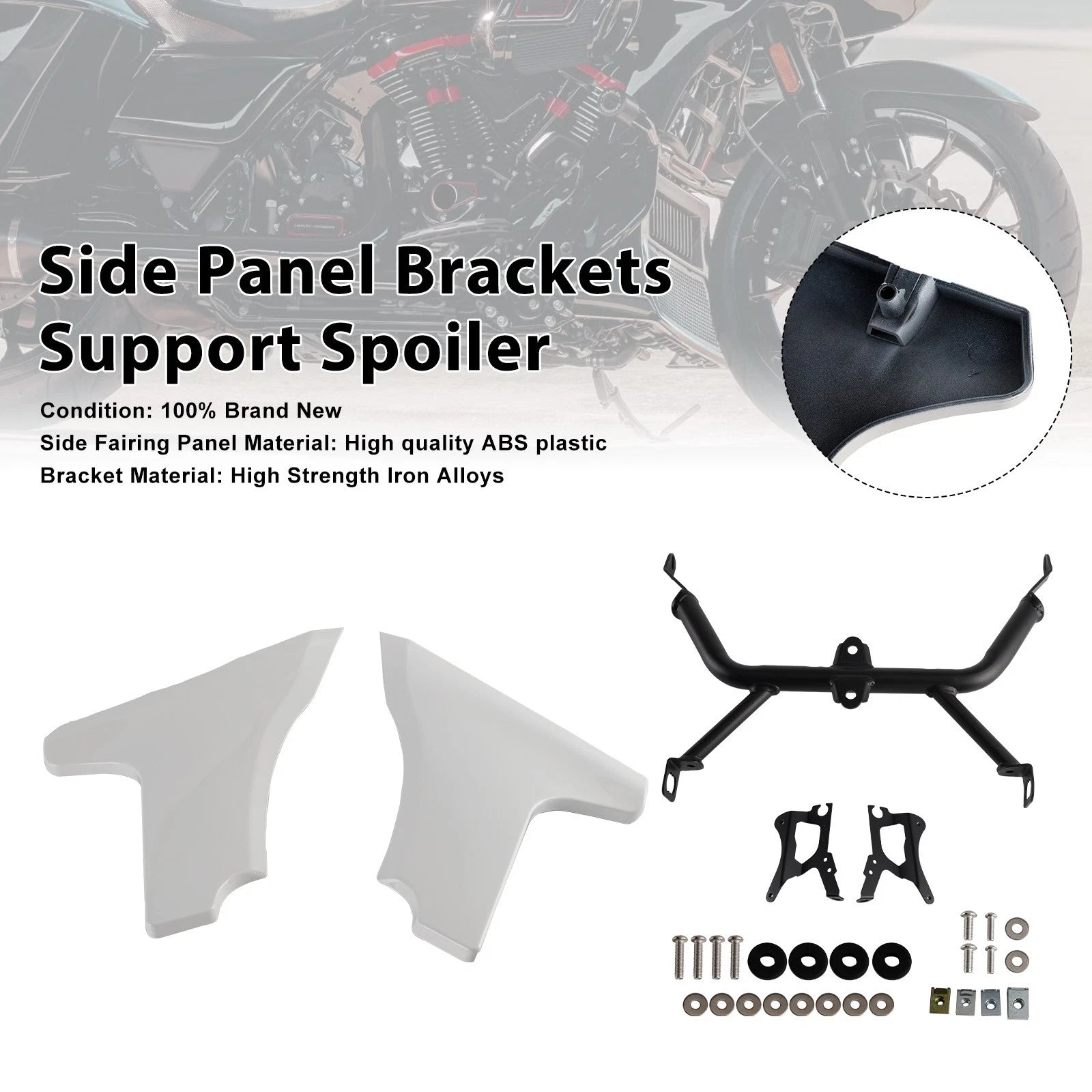 Side Panel Brackets for CVO 121 117 Road Glide FLTRXSE (2023–2025)