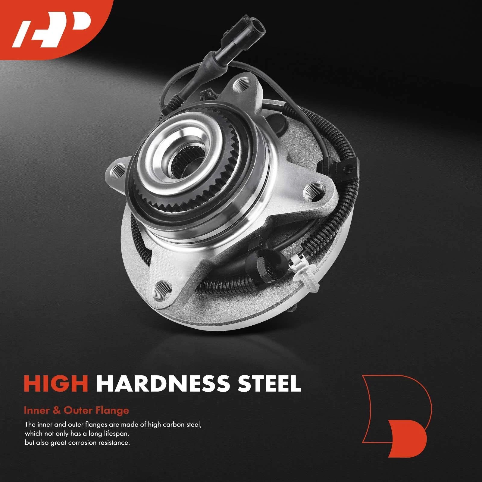 2X Front Wheel Hub & Bearing Assembly for Ford F-150 (2010)