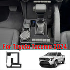 Carbon Fiber Gear Shift Box Panel Cover Trim for Toyota Tacoma (2024–2024)