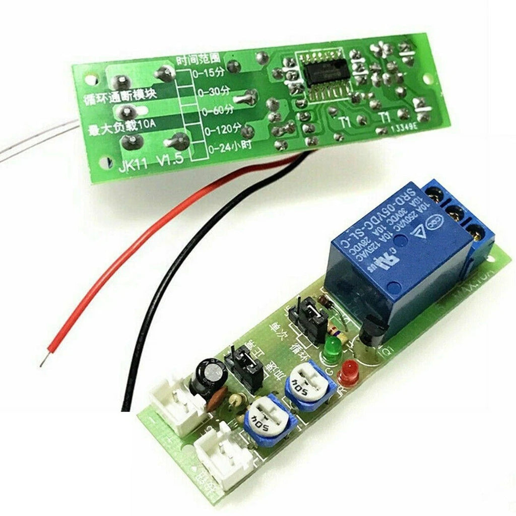 Adjustable Delay Timer Relay Module DC12V Infinite Loop