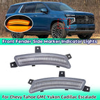 2X LED Front Side Marker Light for GMC Yukon, Chevy Tahoe, Cadillac Escalade (2025–2025)