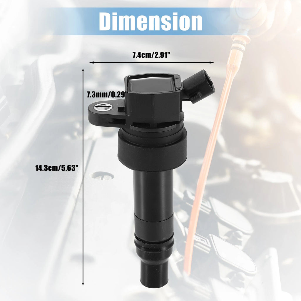 Set of 4 Ignition Coils for Hyundai Veloster 1.6L (2012–2017)