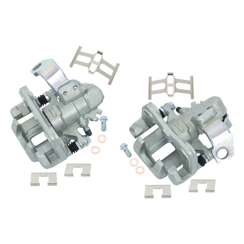 Set of 2 Rear Brake Calipers for Honda Civic (2006–2015) & Acura ILX (2013–2018)
