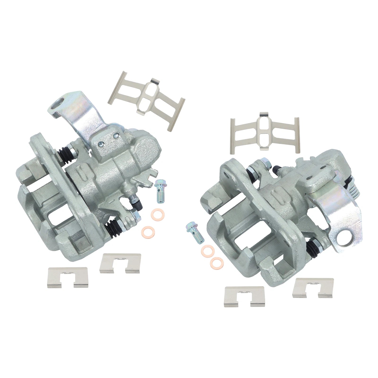 Set of 2 Rear Brake Calipers for Honda Civic (2006–2015) & Acura ILX (2013–2018)