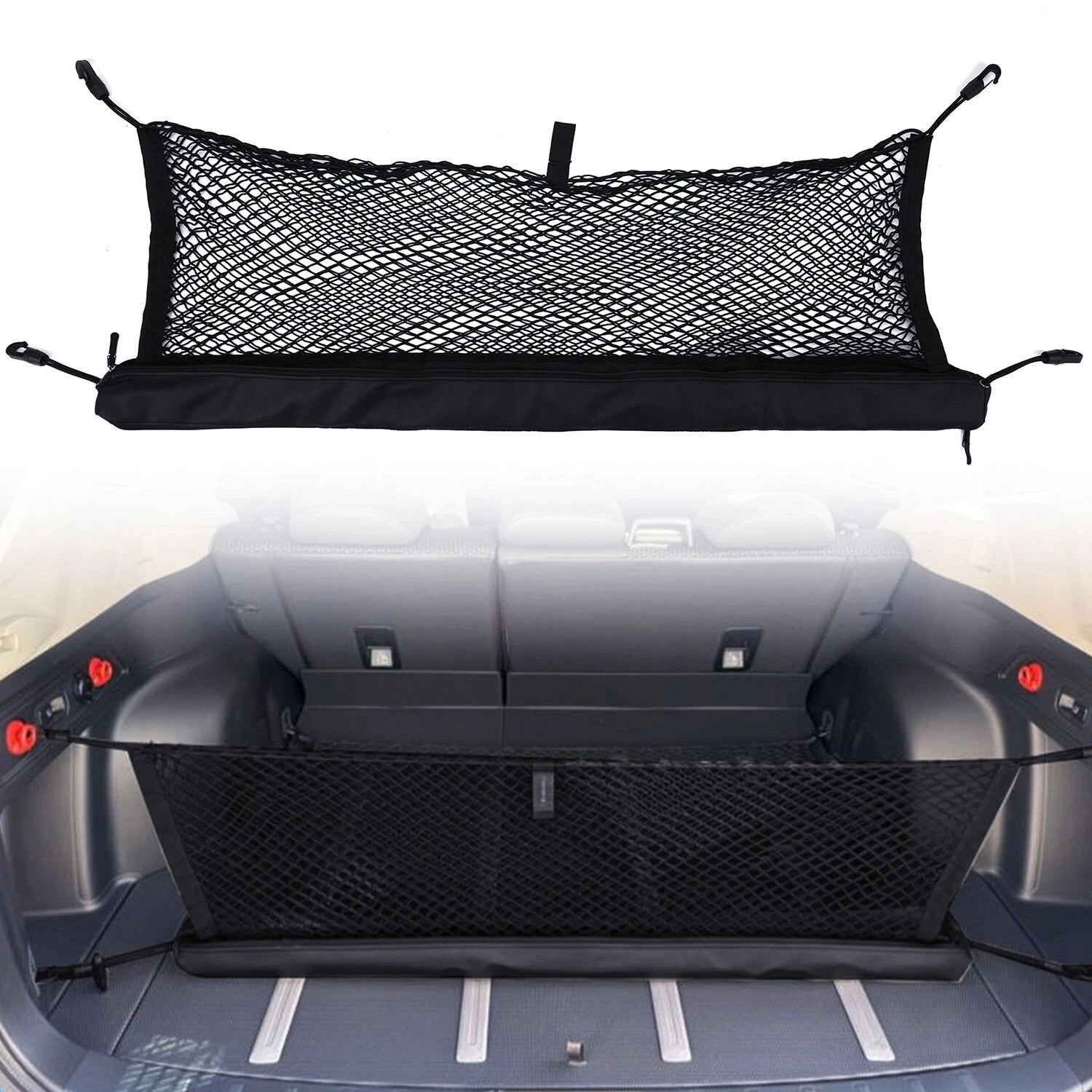 Cargo Net for Subaru Forester (2019–2024) F551SSJ000 Black Mesh