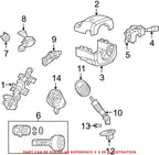 Windshield Wiper Switch for Dodge Avenger (2008–2014) 68003214AD