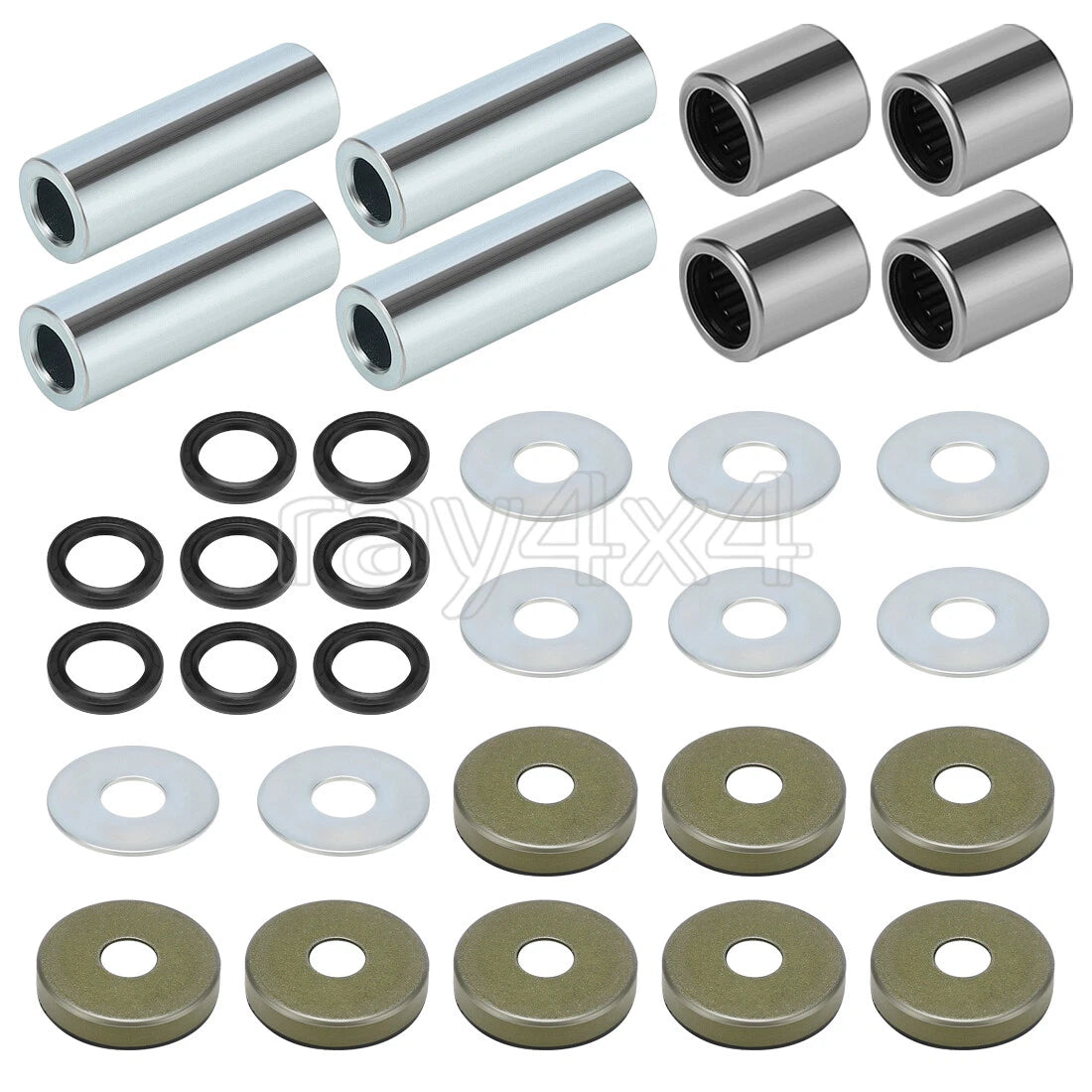 Front Lower A-Arm Bushing Shaft Seal Kit for Kawasaki KSF400 KFX400 (2003–2006)