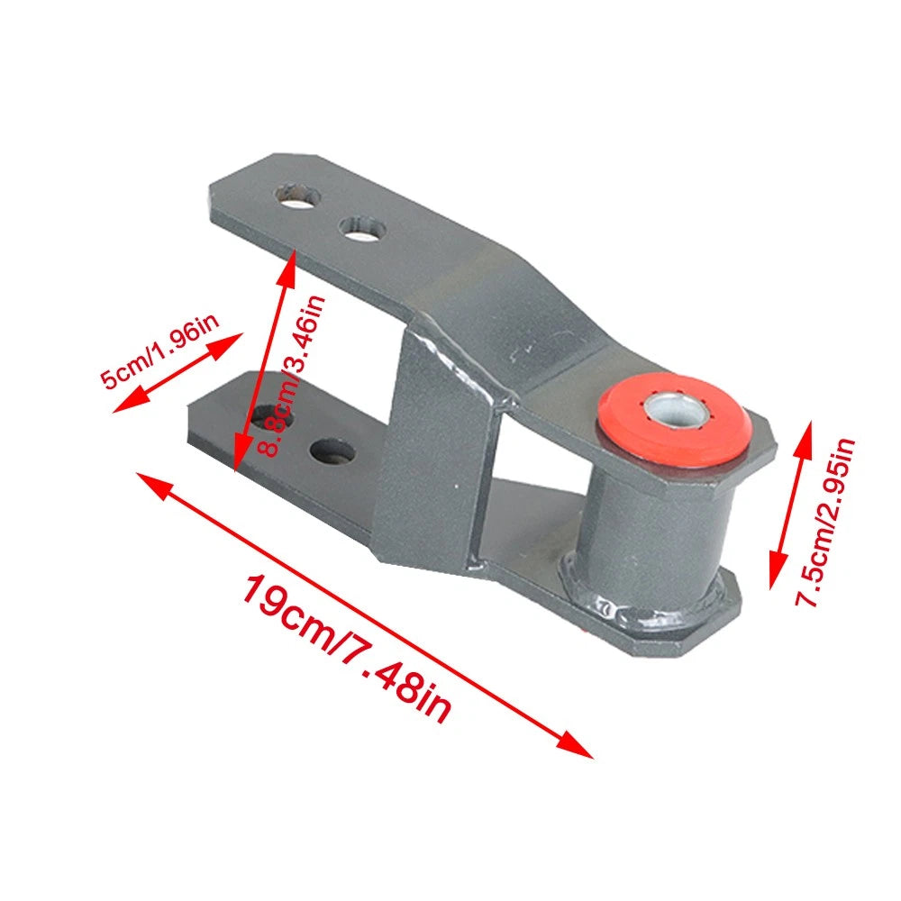 2pc Rear Adjustable Leveling Kit Shackle for Jeep Cherokee XJ (1984-2001)
