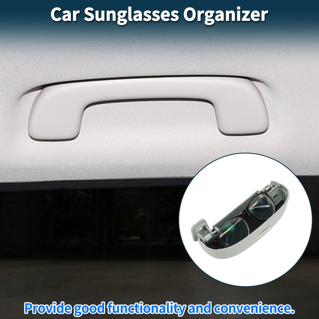 Set of 1 Car Sunglasses Case for T-Roc (2017–2024) ABS Grey