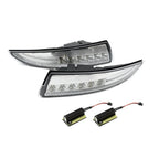 2X Front Sequential Turn Signal Light LED Clear Lens for Chevy Camaro (1993–2002)