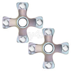 2 Rear Wheel Hubs for Suzuki QuadRacer LTR450 (2006–2009) QuadSport LTZ400 (2009–2014)