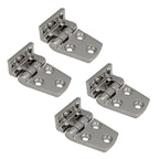Recessed Marine Hinges Set of 2 with 316 Stainless Steel