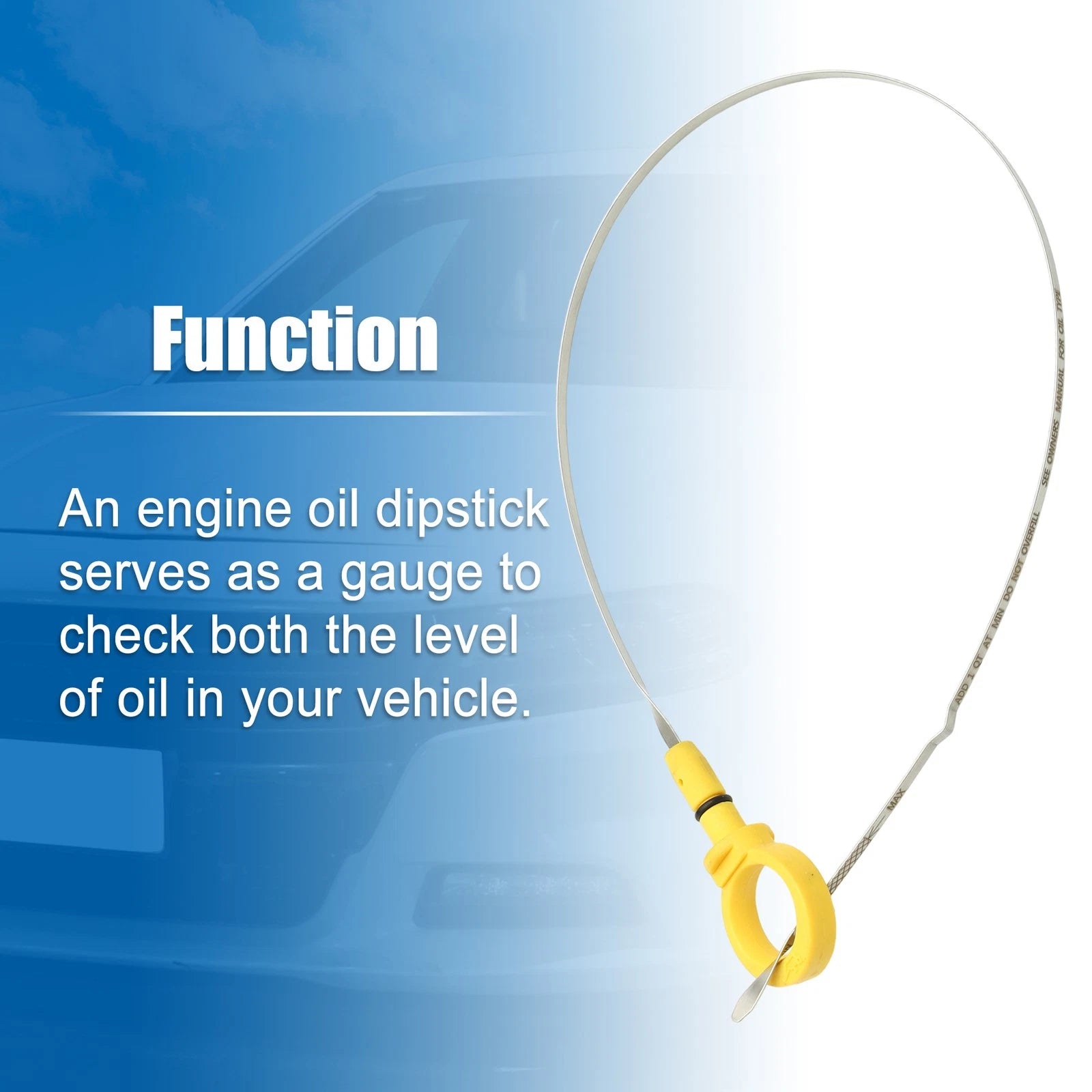 Engine Oil Level Indicator Dipstick for Chrysler 300 (2005–2010) No. 4792965AA