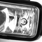 Pair Chrome Lens Fog Lights with Switch and Harness for Tahoe/Suburban (2015–2020)